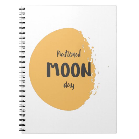 Nationale moondag notitieboek (Voorkant)