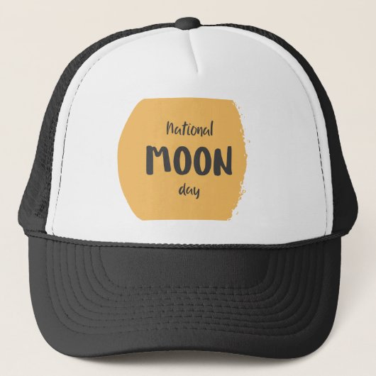 Nationale moondag trucker pet (Voorkant)