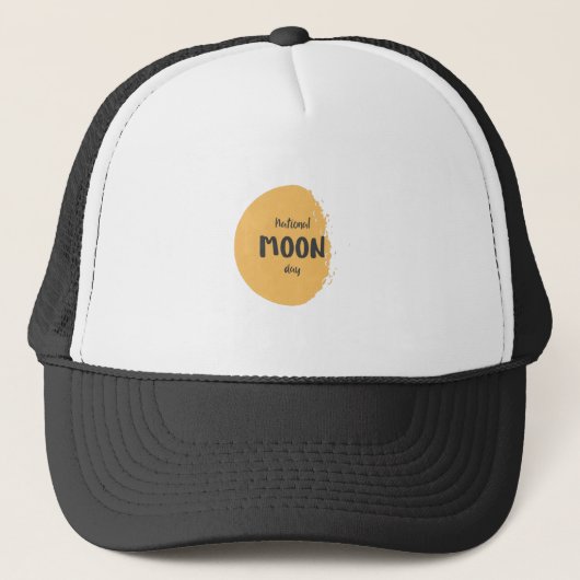Nationale moondag trucker pet (Voorkant)