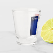 Nationale Motto van Frankrijk Shot Glas (Links)