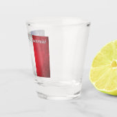 Nationale Motto van Frankrijk Shot Glas (Rechts)