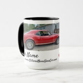 Nationale naam Uw auto Combo mok (Voorkant links)