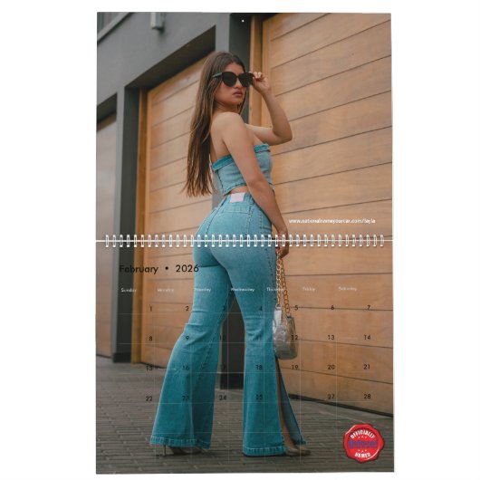 Nationale naam Uw auto Layla Kalender (Feb 2026)