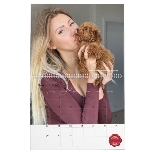 Nationale naam Uw auto Russisch model Galina & Fre Kalender (Mar 2026)