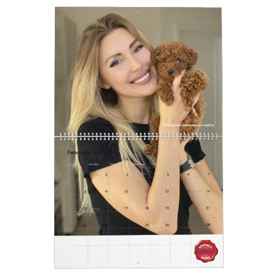 Nationale naam Uw auto Russisch model Galina & Fre Kalender (Feb 2026)