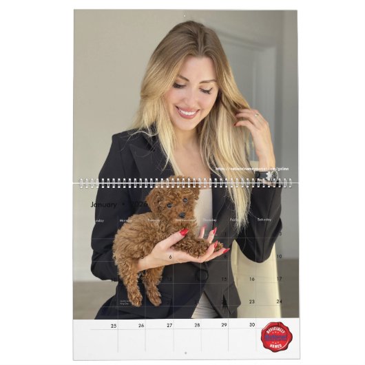 Nationale naam Uw auto Russisch model Galina & Fre Kalender (Jan 2026)