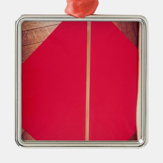 Nationale norm voor één meter metalen ornament (Voorkant)