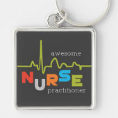 Nationale Nurse Practitioner Week Geweldig Sleutelhanger (Voorkant)