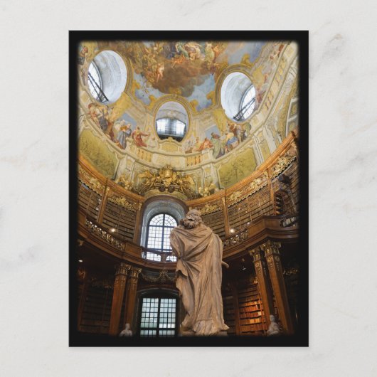 Nationale Oostenrijkse bibliotheek Briefkaart (Voorkant)