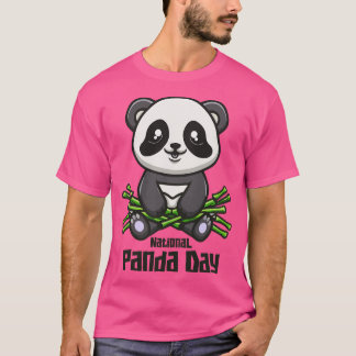 Nationale Panda Dag Maart T-shirt