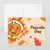 Nationale Pannenkoekendag Briefkaart (Voorkant / Achterkant)