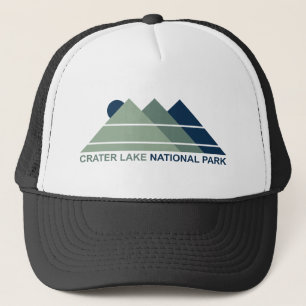 Nationale Park bergzon bij het meer van Crater Trucker Pet