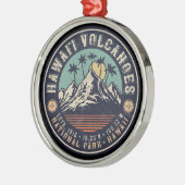 Nationale Park Eilanden van Hawaii Volcanoes Metalen Ornament (Links)