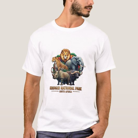 NATIONALE PARK KRUGER T-SHIRT (Voorkant)