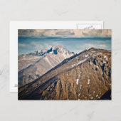 Nationale Park van de Berg van Longs het Piek, Briefkaart (Voorkant / Achterkant)