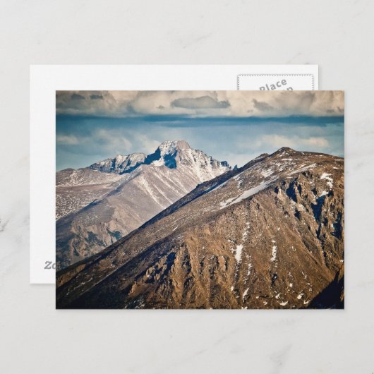 Nationale Park van de Berg van Longs het Piek, Briefkaart (Voorkant / Achterkant)