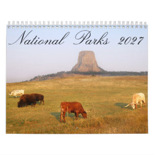 Nationale parken 2027 12 maanden kalender