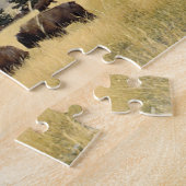 Nationale parken Bison Herd Legpuzzel (Zijkant)