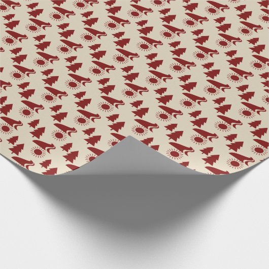 Nationale parken cadeaupapier (Hoek)