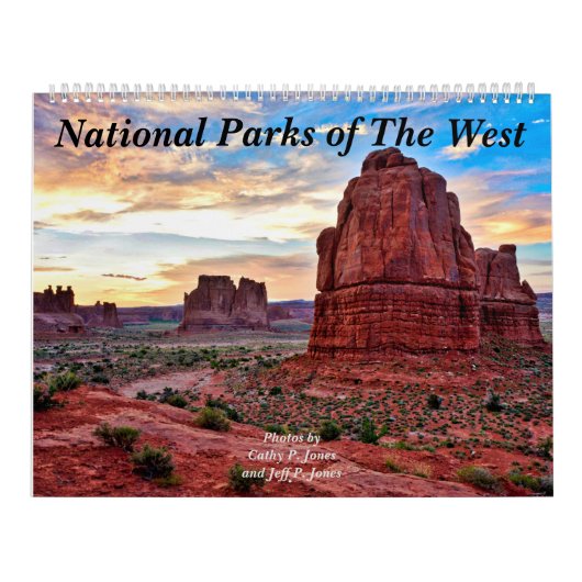 Nationale parken in het westen kalender (Hoes)