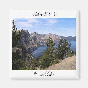 Nationale parken - krater Lake Magnet