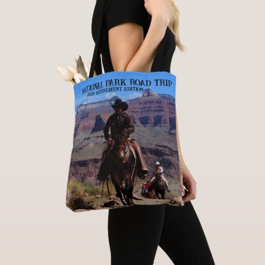 Nationale Parken Pensioen Wegreis Aangepast Tote Bag (Dichtbij)