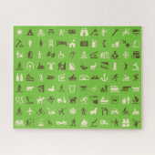 Nationale Parken Puzzel Legpuzzel (Horizontaal)