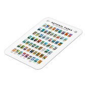  nationale parken van de lijst van de Verenigde St Magneet (Linkerzijde)