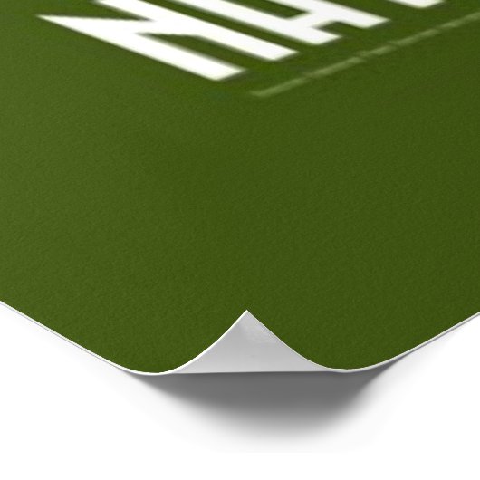 Nationale parken van de Verenigde Staten Poster (Hoek)