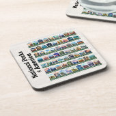 Nationale parken van de Verenigde Staten van Ameri Bier Onderzetter (Linkerzijde)