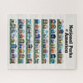 Nationale parken van de Verenigde Staten van Ameri Legpuzzel (Horizontaal)