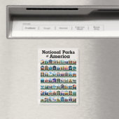 Nationale parken van de Verenigde Staten van Ameri Magneet (Insitu (Vaatwasser))