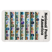 Nationale parken van de Verenigde Staten van Ameri Magneet (Horizontaal)