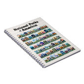 Nationale parken van de Verenigde Staten van Ameri Notitieboek (Rechterzijde)