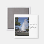 Nationale parken - Yellowstone Magnet (Voorkant / Achterkant)