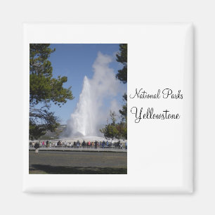 Nationale parken - Yellowstone Magnet