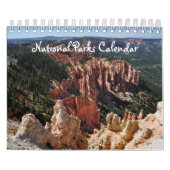 Nationale parkkalender kalender (Hoes)