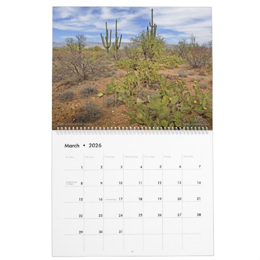 NATIONALE PARKS 2023 van AMERIKA Walter Choroszews Kalender (Mar 2026)