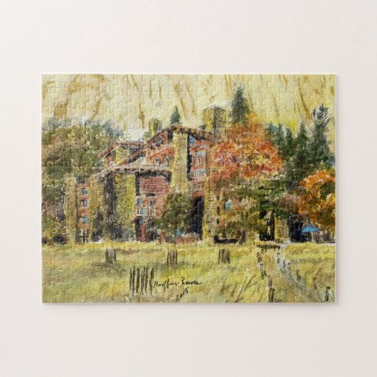 NATIONALE PARKS: JEUGSEMITE'S HISTORISCHE AHWAHNEE LEGPUZZEL (Horizontaal)