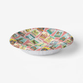 Nationale parkzetels in roze papieren kommen (Gebogen)