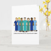 Nationale Perfusionistische waardeweek Kaart (Gele Bloem)