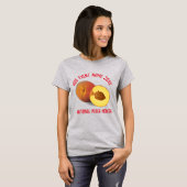 Nationale Perzikmaand T-shirt (Voorkant volledig)