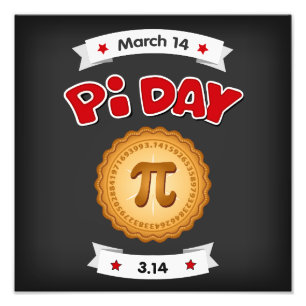 Nationale PI-dag, 14 maart, Foto Afdruk