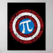 Nationale Pi-dag Shirt Wiskunde Leraar T Shirt Ca Poster (Voorkant)