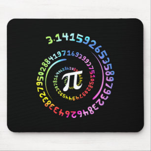 Nationale Pi Dag Shirt Wiskunde Leraar T Shirt Pi  Muismat