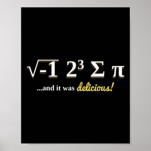 Nationale Pi Dag Shirt Wiskunde Leraar T Shirt Pi Poster