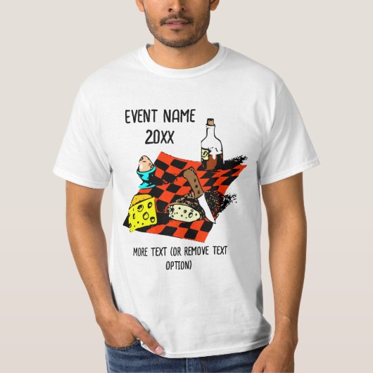 Nationale picknmaand t-shirt (Voorkant)