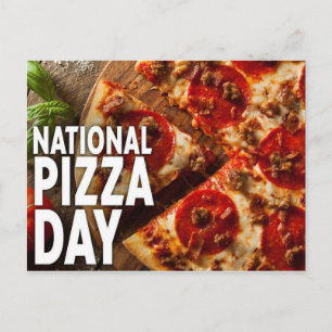 Nationale Pizza Dag Briefkaart
