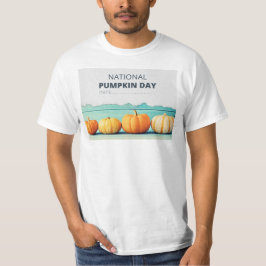 Nationale pompoendag t-shirt