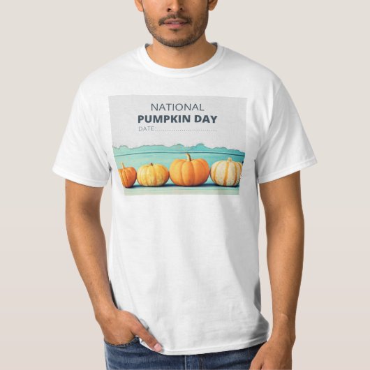 Nationale pompoendag t-shirt (Voorkant)